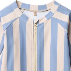 Wheat Langarm-Badeshirt Ada „Bold Blue Stripe“, Gr. 80, 92, 98, 104, 110, 116, 122, 128, 140 – Bild 3