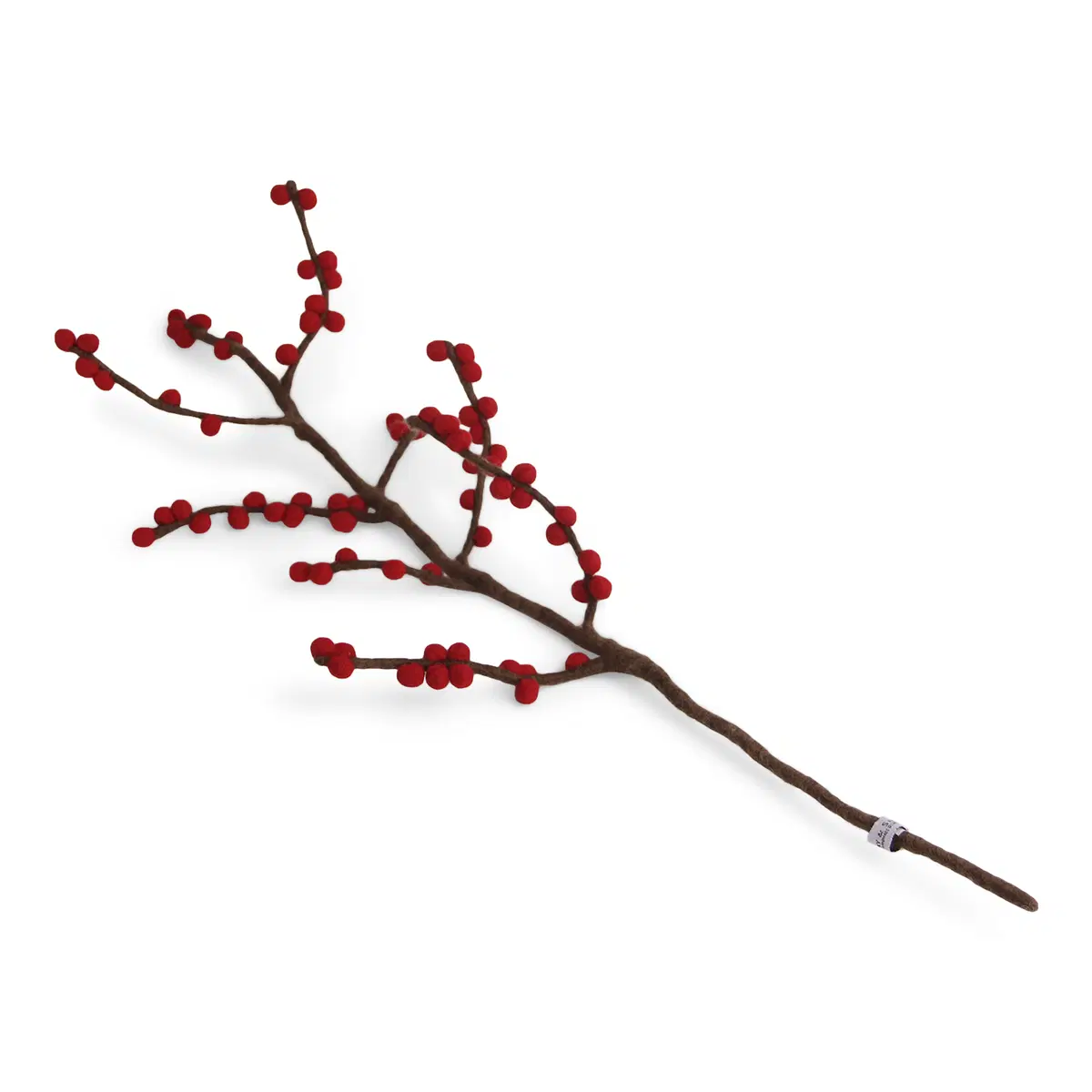 Gry & Sif Filzblumen „Zweig mit roten Beeren“ 60cm – Herstellerbild 1