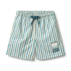 Wheat Kinder-Badeshorts Hansi „Aqua Stripe“, Gr. 92, 98, 104, 110, 116, 122, 128, 140 – Bild 2