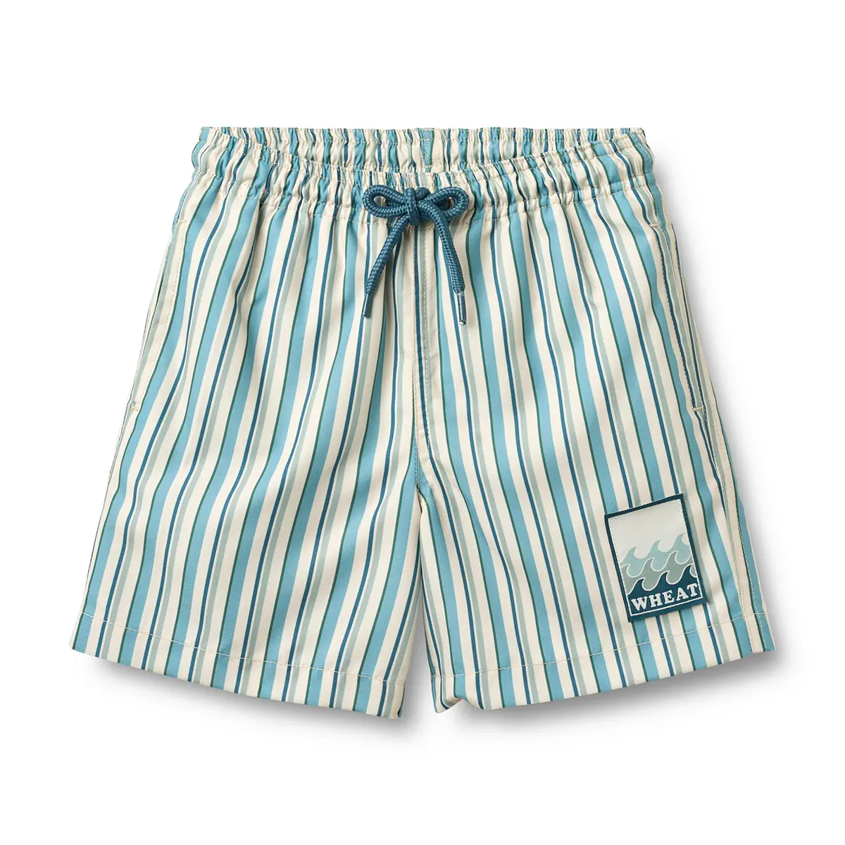 Wheat Kinder-Badeshorts Hansi „Aqua Stripe“, Gr. 92, 98, 104, 110, 116, 122, 128, 140