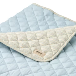 Wheat Steppdecke „Blue Ocean Stripe“ – Bild 2