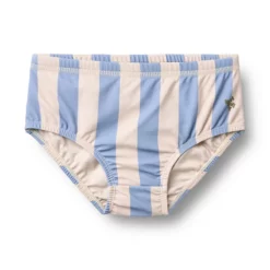 Wheat Baby-Badeshorts Philip „Bold Blue Stripe“, Gr. 74, 80, 86, 92