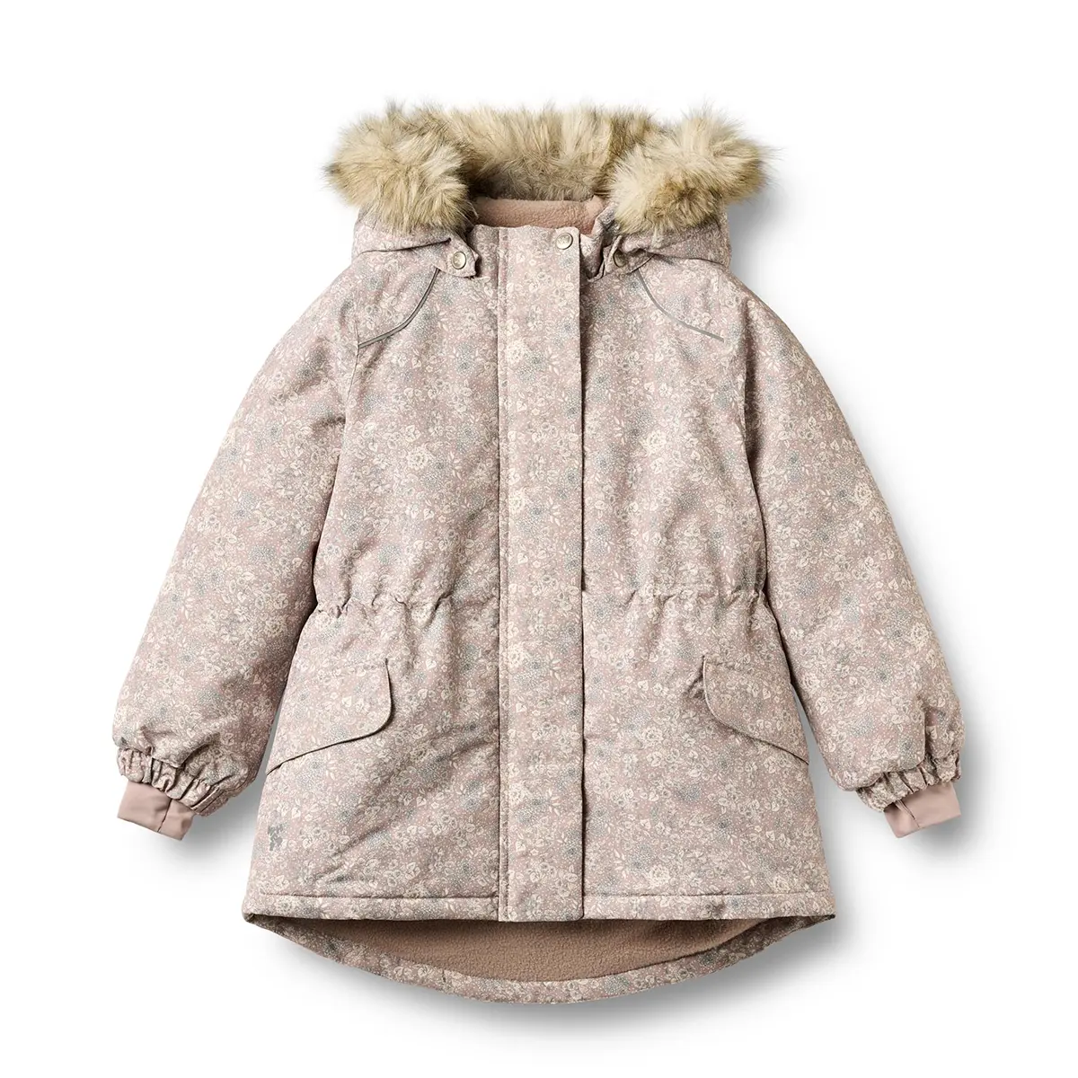 Wheat Winterjacke Mathilde „Dry Rose Flowers“, Gr. 104, 110, 116, 122, 128, 140, 152