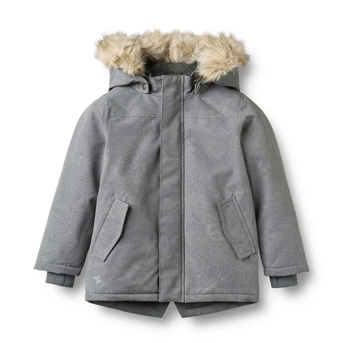 Wheat Winterjacke Kasper „Reflective Elevation Map“, Gr. 104, 110, 116, 122, 128, 140, 152