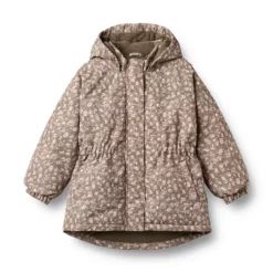 Wheat Kinderjacke Petra „Dry Wood Snow Flowers“, Gr. 104, 110, 116, 122, 128, 140, 152