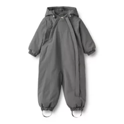 Wheat Baby-Schneeanzug Adi „Dark Charcoal“, Gr. 80, 86, 92, 98
