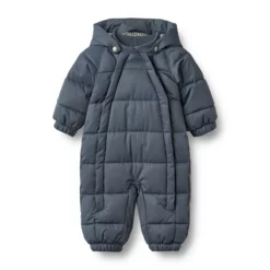 Wheat Baby-Pufferanzug Edem „Greyblue“, Gr. 3-6 Monate, 9-12 Monate, 18-24 Monate