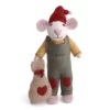 Gry & Sif Weihnachtsmaus „weiße Maus / Geschenksack“ 27cm – Herstellerbild 1