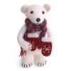 Gry & Sif Eisbär „weiß / mit Handschuhen“ 16cm – Herstellerbild 1