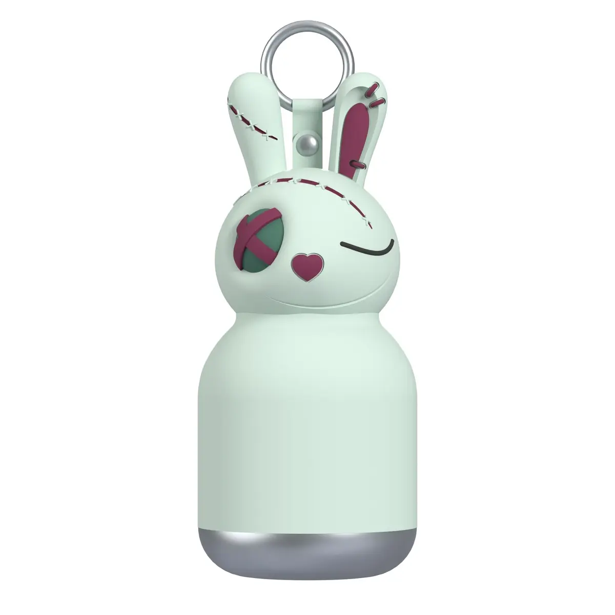 ASOBU Spookie Mini-Trinkflasche „Patches“, 200 ml auf weißem Hintergrund