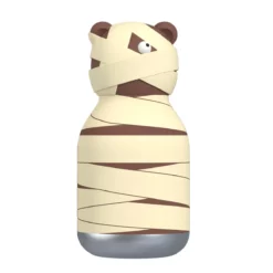 ASOBU Spookie Trinkflasche „Teddy Tombs“, 660 ml auf weißem Hintergrund