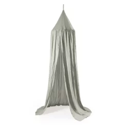 Sebra Baldachin, Dobby Webart, „staubiges grün“ ø49cm H240cm