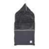 koeka Fußsack Runa Dark Grey auf weißem Hintergrund
