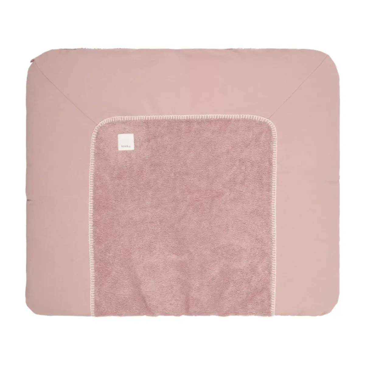 koeka Wickelauflagenbezug Runa Bremen „old pink“ auf weißem Hintergrund