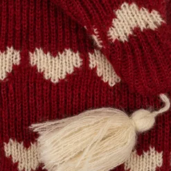 Konges Sløjd Weihnachtsmütze Laula „Heart“ – Bild 3