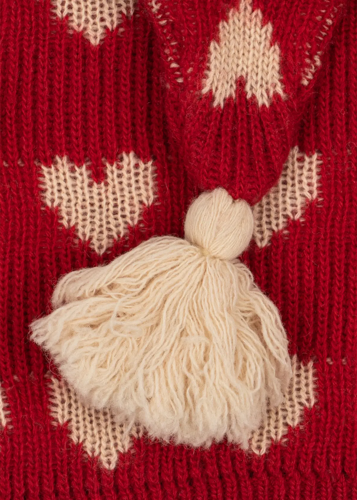Konges Sløjd Weihnachtsmütze Laula „Heart“ – Bild 4