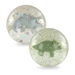 Konges Sløjd Glitzer-Flummis „Dino“