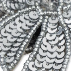 Konges Sløjd Pailletten-Haarspangen „Silver“ – Bild 7