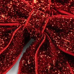 Konges Sløjd Samt-Haarspangen „Red glitter“ – Bild 4