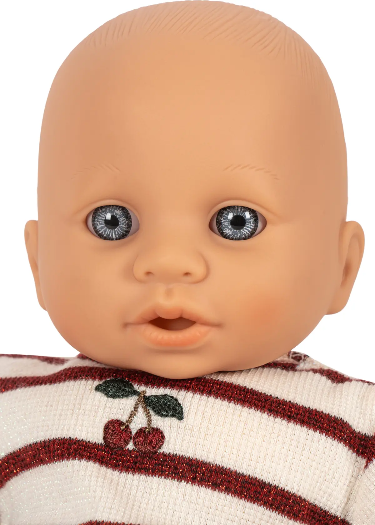 Konges Sløjd Babypuppe Bella „Creamy stripe“ – Bild 3