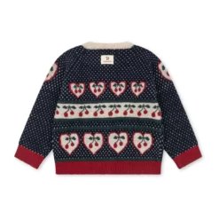 Konges Sløjd Strickjacke Belou „Cherry“ – Bild 2