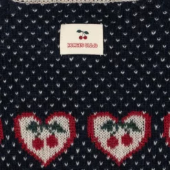 Konges Sløjd Strickjacke Belou „Cherry“ – Bild 3