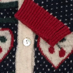 Konges Sløjd Strickjacke Belou „Cherry“ – Bild 5