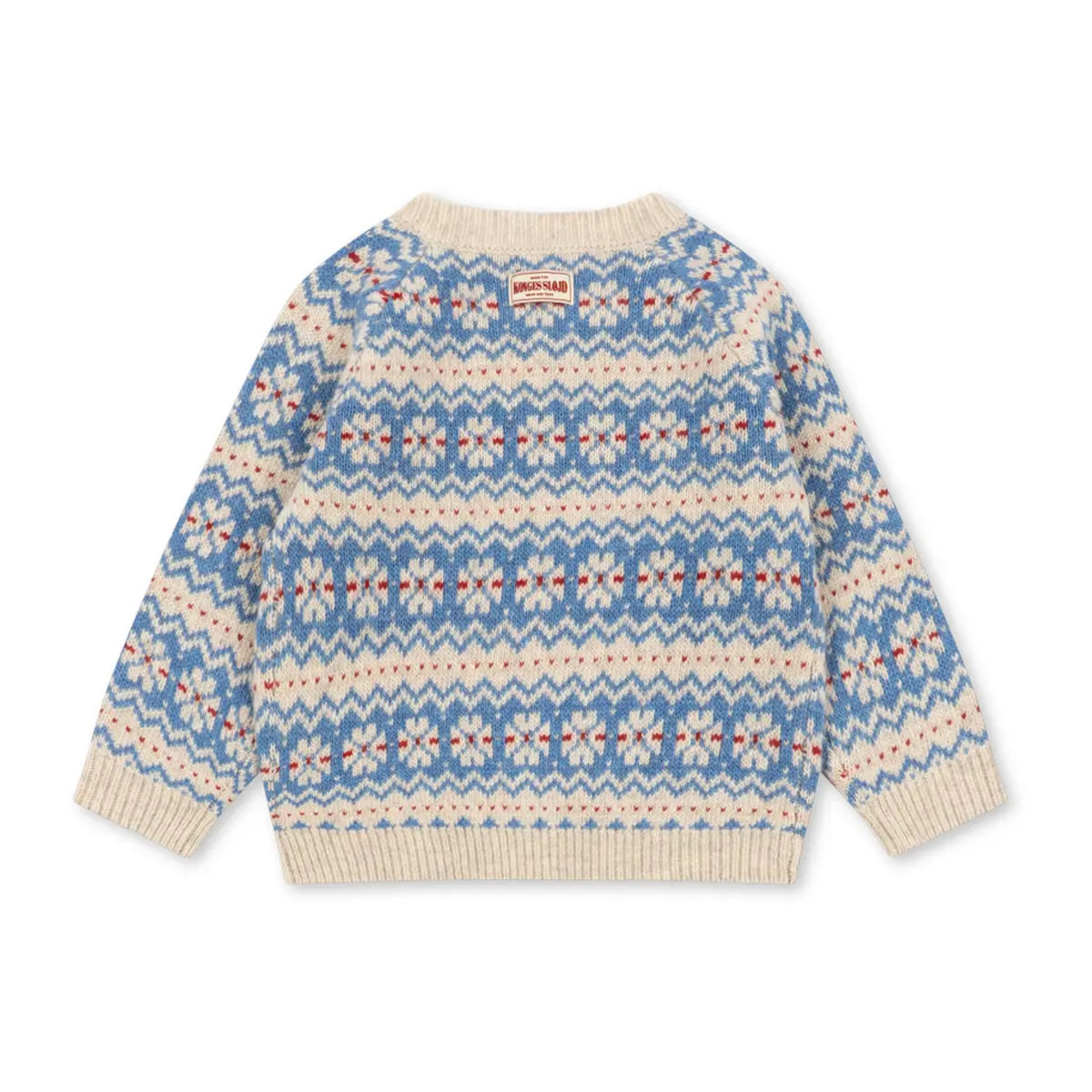 Konges Sløjd Strickjacke Billi „Blue multi“ – Bild 2