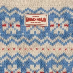 Konges Sløjd Strickjacke Billi „Blue multi“ – Bild 3
