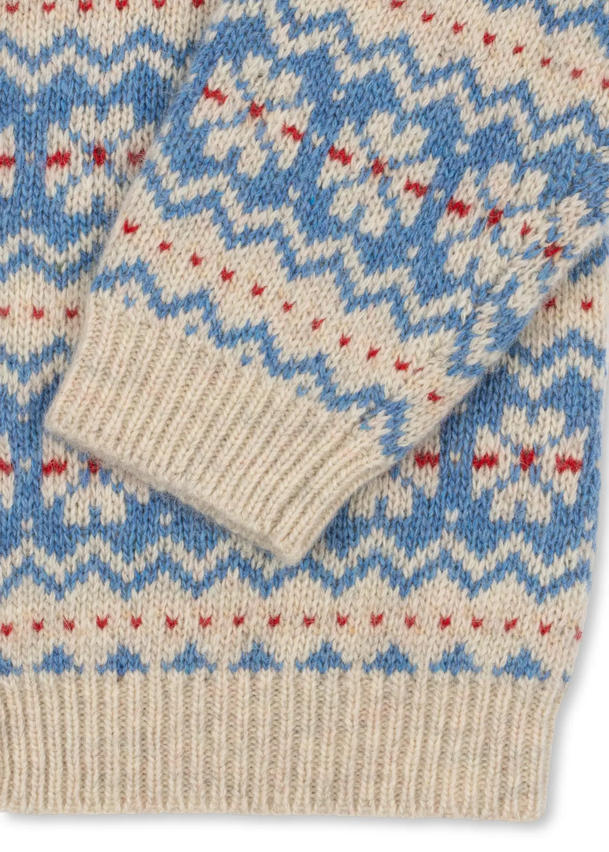 Konges Sløjd Strickjacke Billi „Blue multi“ – Bild 5