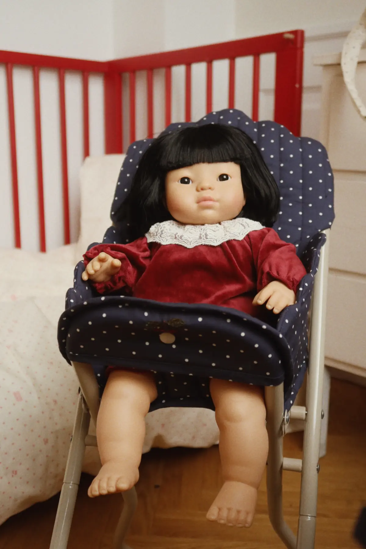 Konges Sløjd Puppenhochstuhl „Ditzy dot“ – Bild 5