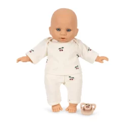 Konges Sløjd Puppenbuggy-Set Poppy „Pink check“