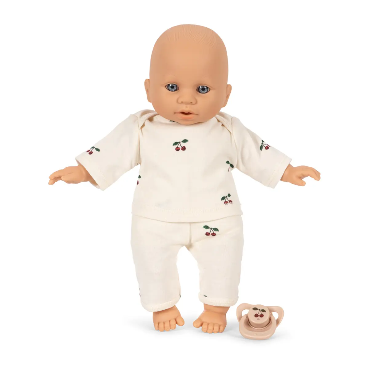 Konges Sløjd Puppenbuggy-Set Poppy „Pink check“