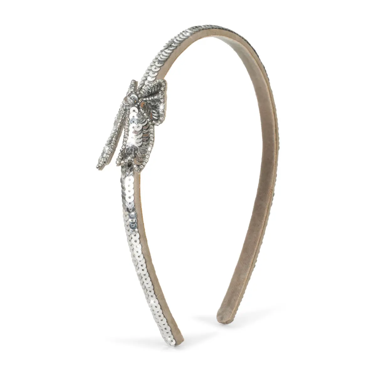 Konges Sløjd Pailletten-Haarreif „Silver“ – Bild 5