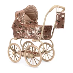 Konges Sløjd Sparkly Minnie Puppenwagen „Cherry sequin“