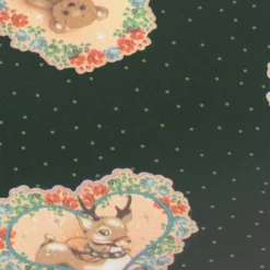 Konges Sløjd Geschenkpapier „Deer diary green“ – Bild 3