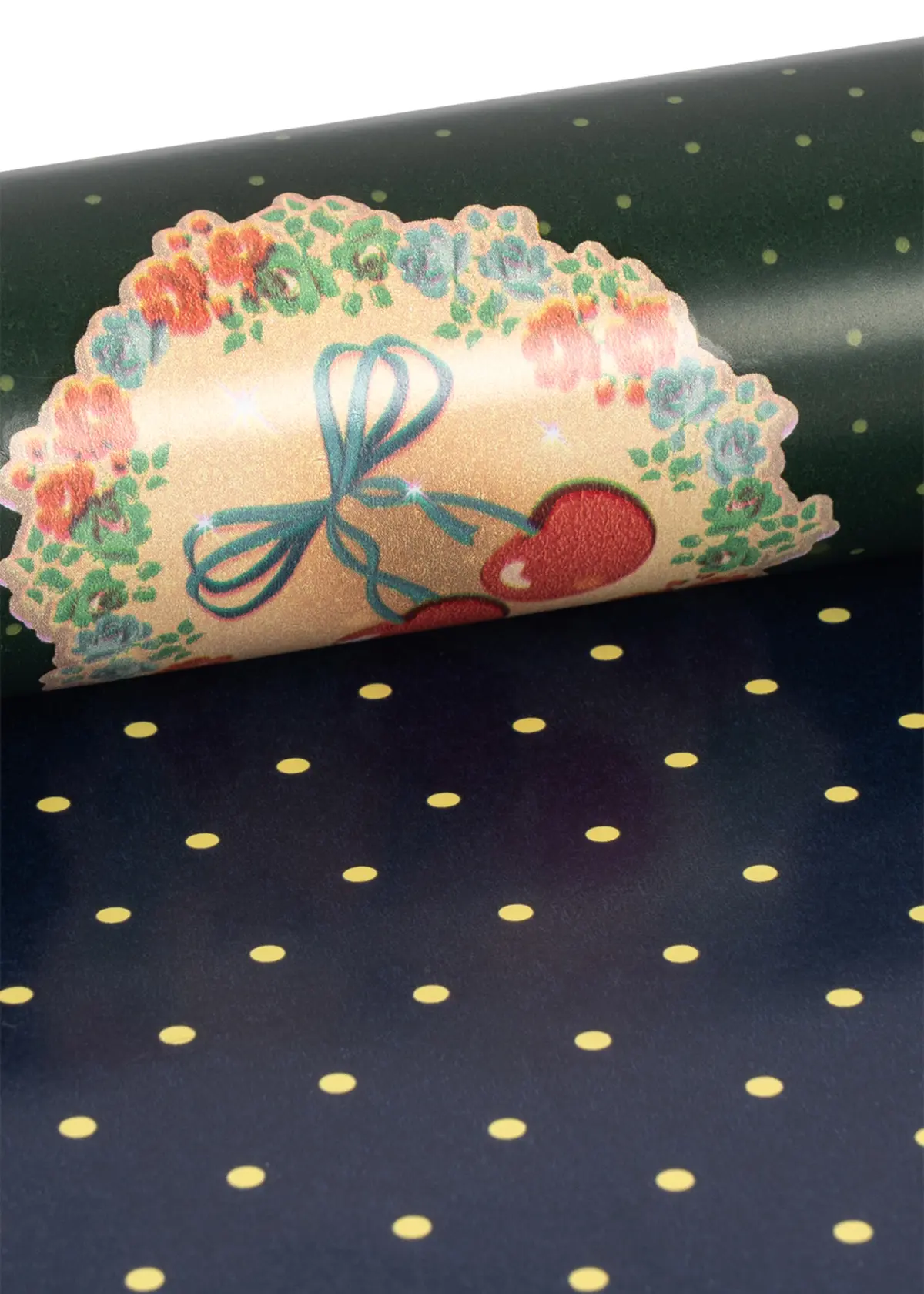 Konges Sløjd Geschenkpapier „Deer diary green“ – Bild 4