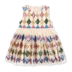 Konges Sløjd Yvonne Harlekin Kleid „Harlekin sequin“