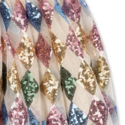 Konges Sløjd Yvonne Harlekin Kleid „Harlekin sequin“ – Bild 5