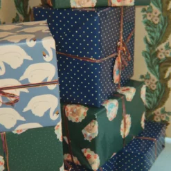 Konges Sløjd Geschenkpapier „Deer diary green“ – Bild 9