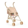 Konges Sløjd Puppen-Buggy „Rainbow Star“ auf weißem Hintergrund