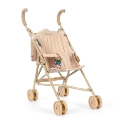 Konges Sløjd Puppen-Buggy „Rainbow Star“ auf weißem Hintergrund