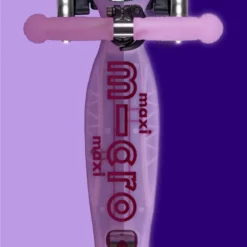 Maxi Micro Deluxe Glow LED Luminous Purple: Trittbrett bei Tag und Nacht