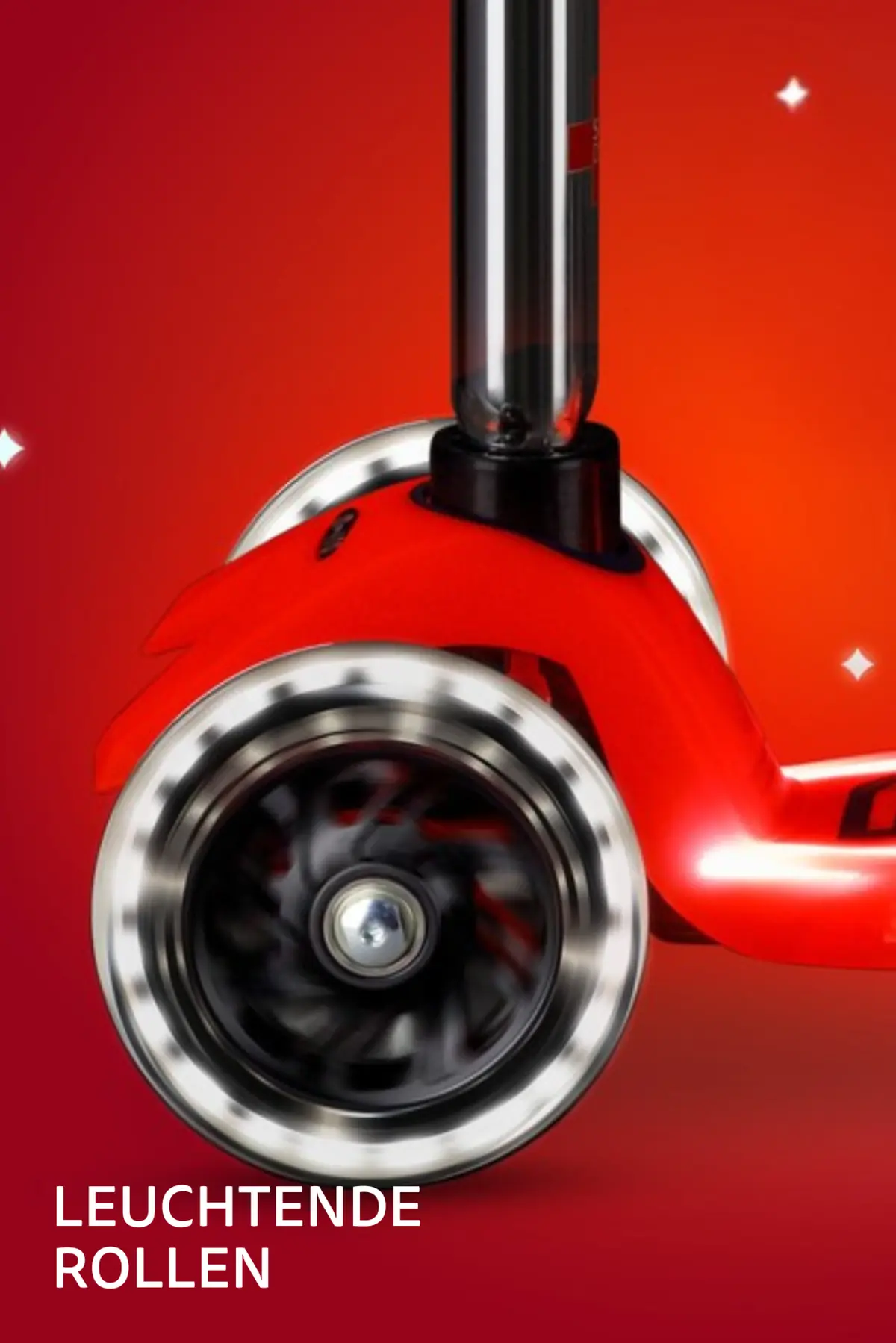 Maxi Micro Deluxe Glow LED Plus Aura Red: Leuchtende Rollen im Detail