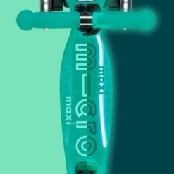 Maxi Micro Deluxe Glow LED Plus Jelly Green: Trittbrett bei Tag und Nacht