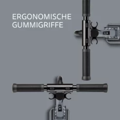 Micro Sprite Suspension Dark Grey: Lenker und Gummigriffe im Detail