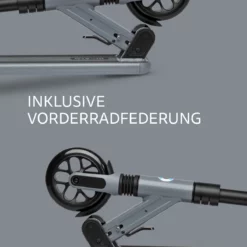 Micro Sprite Suspension Dark Grey: Vorderradfederung im Detail