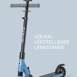 Micro Sprite Suspension Light Blue: Höhenverstellbare Lenkstange in mehreren Positionen