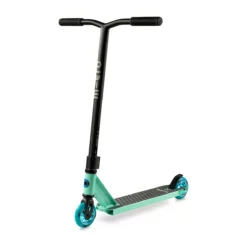 Micro Stunt Scooter Genesis Blue/Blue: Produktansicht schräg von vorn