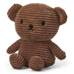Boris Bear Corduroy Brown 17 cm – Ansicht schräg von vorn